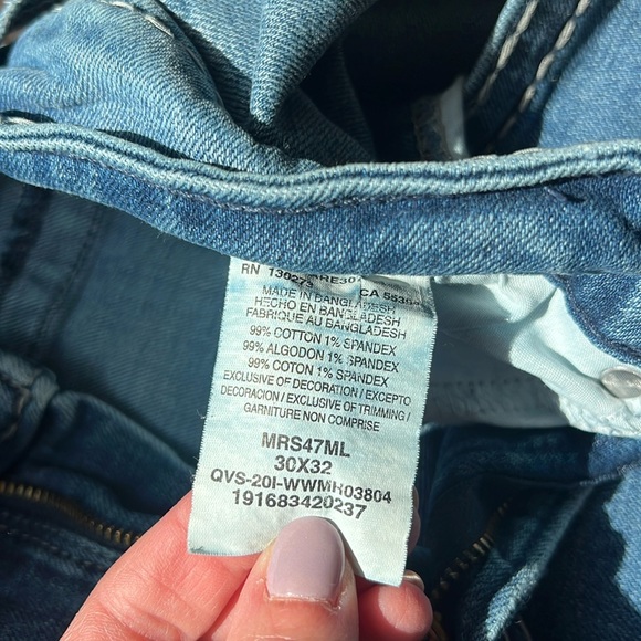 Men’s Rock 4 7 Denim Jeans - Picture 2 of 4